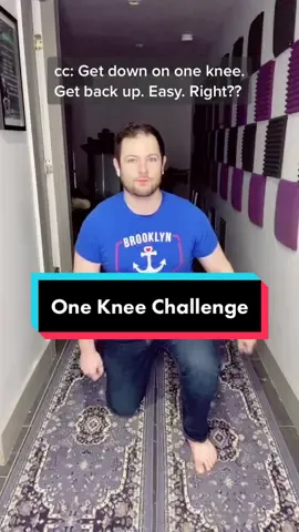 Is this cuz I'm a #millennial? This #trend seems dumb. #onekneechallenge #funnyvideos #fyp