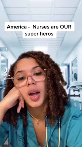 America always says nurses are our HEROS #dramatiktok #dramatic #nursing #nurse