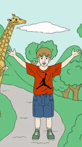 I changed the ending for tiktok! (Magical Memory) #animation #daxflame #fyp #cartoon #bathroom #childhood #memory #viral