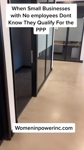 Just because you don’t have employees doesn’t mean that you can’t receive the PPP. #fyp #trending #viral #viraltiktokr