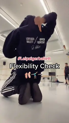 Flexibility Check 🥵 #fyp #foryou #foryoupage #fürdich #leipzigerballett #ballet #balletdancer #dancer #dance #flexibilitycheck