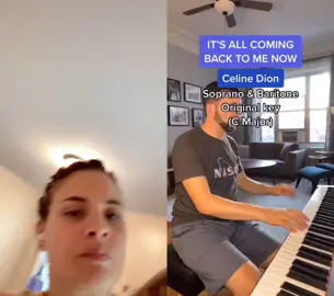 #duet with @deweyspianoparty from the drafts when I was painting a room and home alone. #singing #celinedion