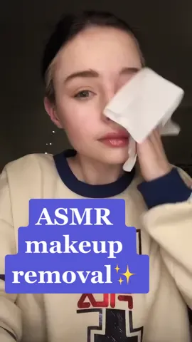 ASMR makeup removal☺️ #asmrmakeupremoval#asmrmakeuptutorial#asmrmakeupsounds#asmrmakeuptutorial#makeupremovalasmr#asmrvideo#asmrtiktoks#asmr#asmrsound