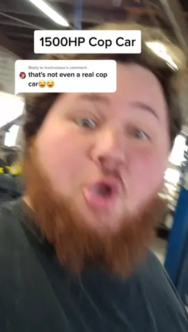 Reply to @trashxisaac You Think the Cop Car is fake? #foryoupage #fyp