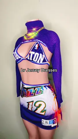 You guys see our custom dresses? 🥵 #jerseydress #viral #trending #fyp #shop #foryou #jordanyear foryoupage #tutorials #fashion