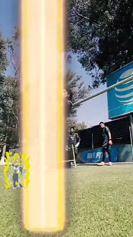 Portero con SÚPER poderes 💥💪🏼🦅 @8ayosoy  #futbol  #aguilas #somosamerica🦅💛💙  #volemosjuntos  #SOMOSAMERICA