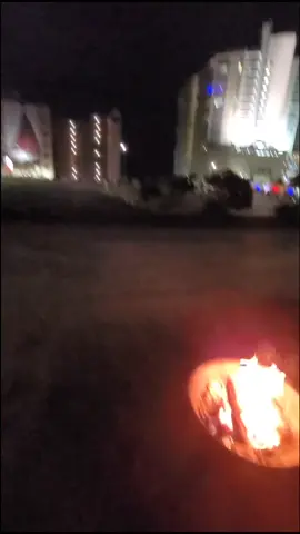 the moon and fire