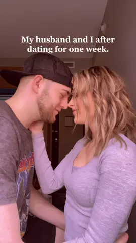 My husband and I after dating for only one week... JUST WAIT #ASOSFashunWeek #amazonfashion #couplesgoals #couplesoftictok #cutecoplesgoals