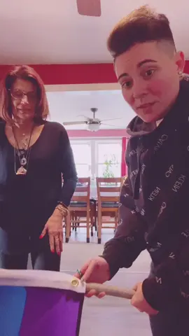 @debbzie7 is out her mind 😂🤙🏽 #proudmama #momanddaughterlove #Pride #lgbtq #toristribe #support