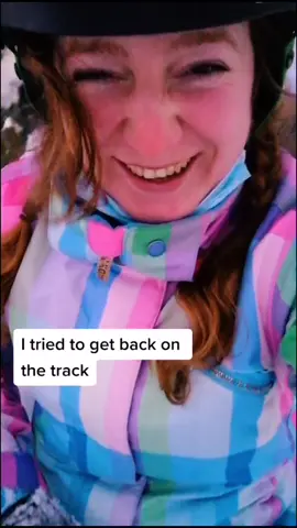 When you forget the snow might be deep 😅 #skiing #suomi #fyp #fail #naturelover