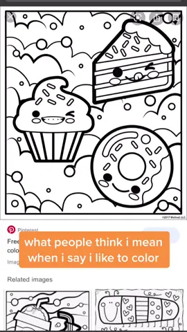 Such a great coloring book. Lmk if you want to see more 🥰🥰 #coloring #notforkids #fyp