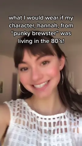 go stream #punkybrewster on @peacocktv !! i play hannah :) 🥰🥰 #fyp #actress #foryou