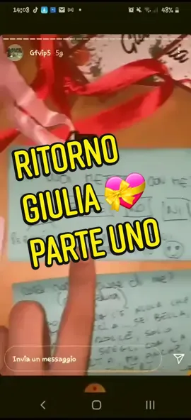 Il ritorno di @giuliasalemiofficial 🥰 #parte1 ❤️ #prelemi #gfvip #gfvip⁵ #grandefratellotv #giuliasalemi #grandefratellovip #valigiachallenge