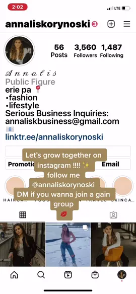 i would love to support you guys ❤️ insta: annaliskorynoski and it’s also in my bio too! #instainfluencer #influencer #instagrowth #fashion #letsgrow