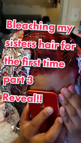 Bleaching black hair part 3 Reveal at the end! #fyp#bleachinghair#imsorrybradmondo#bradmondo#hairdye#McDonaldsCCSing#VideoSnapChallenge