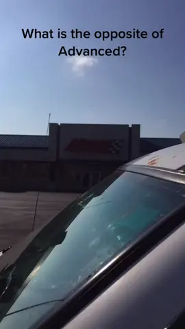 What’s the opposite of advanced? #advance #autozone #auto