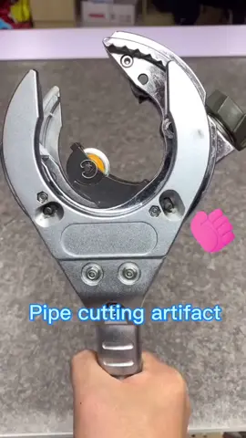 The high speed ratchet pipe cutter is ten times of the common tool，You can tell me what you like#tiktoker