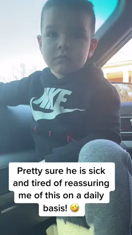 Caught him smiling & flirting with with not 1 but 2 little girl’s at the store AGAIN!😩🤣 #sendhelp #hessickofmyshit #staylittleforever #boymom  #fyp