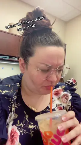 When you skip starbies bc the line was too long but regret every sip of your DD coffee 🥴#starbucks #dunkindonuts