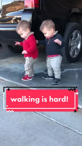 to be fair it was a pretty big step #fyp #twins #twinboys #twindad #dadlife #foryou #brothers
