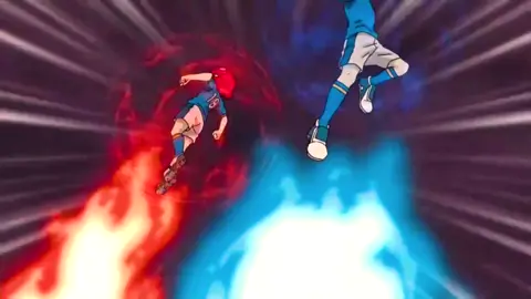 ركلة جهاد و طارق في مباراة النسور ضد الفريق البرازيلي #ابطال_الكرة #inazumaeleven #Inazuma #Explore #inazumajapan