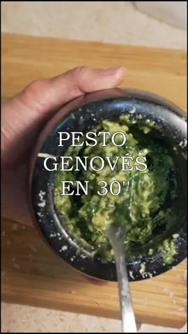 🌿 PESTO GENOVÉS 🇮🇹 #Receta #recetas #pasta #pesto #macarrones #cocinando #comida #comiendo #recetasfaciles #recetasrapidas  #cocinaitaliana #dieta