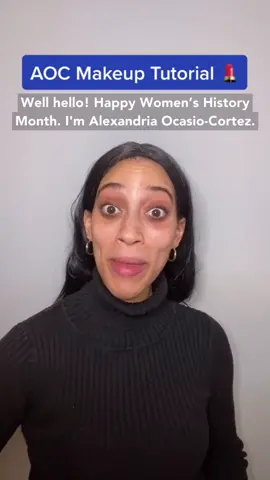 Trying to get a look as progressive as your politics? Ask AOC. #thankstoher #beautyhack @sydneyduncanonem