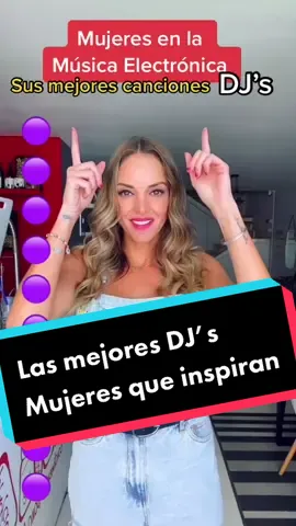 Las mejores DJs mujeres #femaledjs #edm #aquiestamos #mujeresqueinspiran