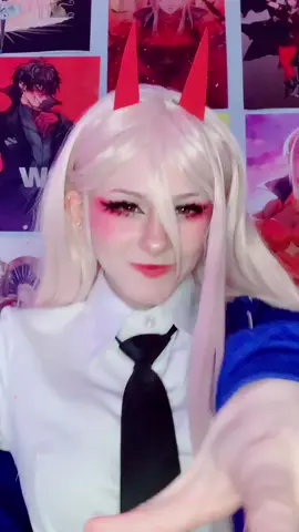 this is a real hayakawa family interaction 🙄🤚 #powercosplay #chainsawman #chainsawmancosplay