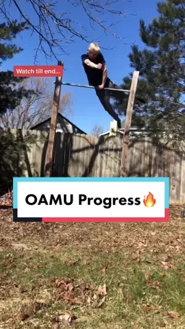 OAMU Progress🔥 #onearmmuscleup #almightypush #pain #naruto #calisthenics #gymshark #viral #muscleup