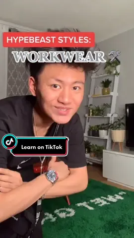 hypebeast: “how to style workwear aesthetic” (🤩) 🔥🛠 #LearnOnTikTok #fyp #yyc #hypebeast #hypebeastcheck #sneakers #👟 #fashion101 cr.@vvictornguyen