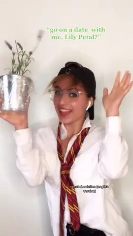 He perfected the art of asking Lily out over the years...#fyp #jily #lilyevans #harrypotter #jamespotter #themarauders #maraudersera