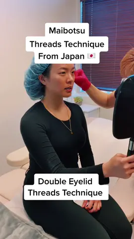 Double Eyelids Procedures- Thread Technique #美容＃二重＃二重整形 #doubleeyelid #plasticsurgery #アイプチ #eyetape #eye #cosmetic #かわいい