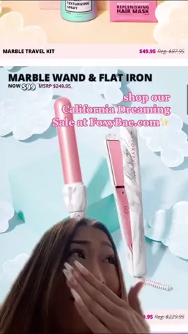 Shop the dreamiest deals of the season ☁️✨ Link in bio #greenscreenvideo #fy #4u #hair #hairtools #deals #cali #calilife #california