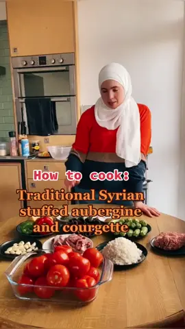 If you love lamb, you will love this recipe from Alaa, who comes from Syria! 🥘 #syrianfood #mehshe #recipesforyou #aubergine #courgette #cookingasmr