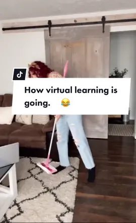 How virtual learning is going. 😂😂 #MomsofTikTok #momsover30 #momlife #abcs
