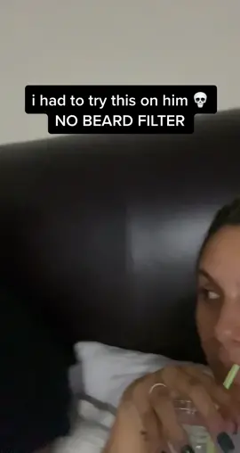💀 i died. #nobeardfilter #prank #couplesprank #couples #trythis #nobeard