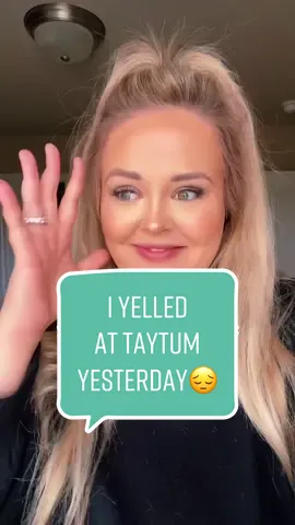 I made a parenting mistake... #parenting#respectfulparenting#motherhood#fyp