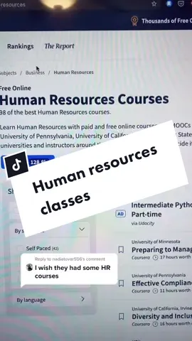 Reply to @nadiatovar556 Human Resources