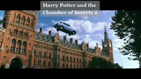 Flying Car, Harry and Ron finding the Train | Harry Potter and the Chamber of Secrets. #harrypotter #ronweasley #fyp #muggle #magic #filmynclips