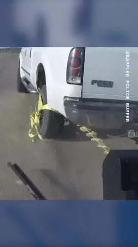 This police bumper will bring high-speed chases to an abrupt halt 🚔👏