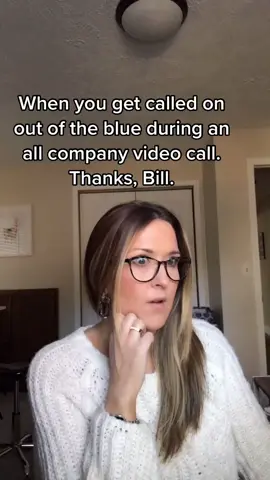 What’s worse, being called on or being called? #workfromhome #minnesota #videocall