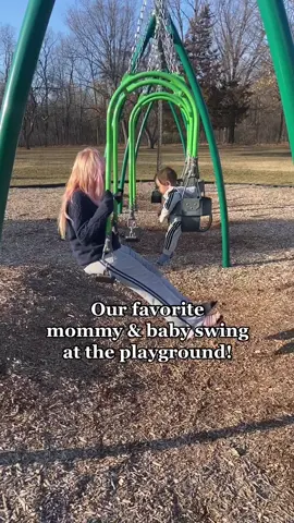 For everyone who’s asked me where this mommy & baby swing is located! ❤️ #mom #mommy #momtok #sahm #parenting