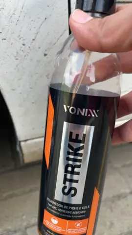 Remoção de piche com Strike Vonixx