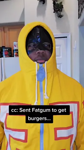 #Fatgum is living his best life #fatgumcosplay #myheroacademia #myheroacademiacosplay #blerd #weeb #weebtiktok #secertanimesociety #food