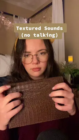 Scratching and tapping #asmr #tapping #asmrtiktok #leatherscratching #asmrforsleep #YesDayChallenge
