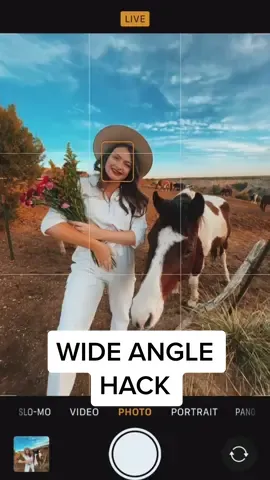 THE BEST Wide Angle #iphonehack 📲#iphonetricks #iphonetips #howto #tiktoktutorial