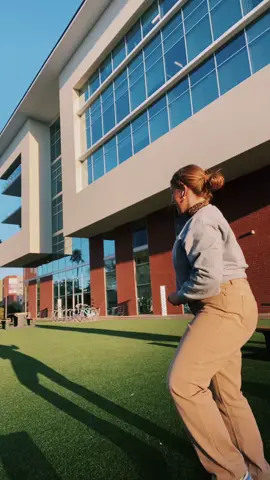 when no one will do this trend w you, you do it by yourself and make a fool of yourself around campus !!! #lopesup #foryoupage #gcu