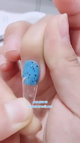 Does anyone like this color?#tiktoknails #ambernail #fyp #diynails #naildesigns #nailtutorial