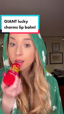 GIANT lucky charms lip balm! 🍀 #stpatricksday #beautytips #beautyessentials #beauty